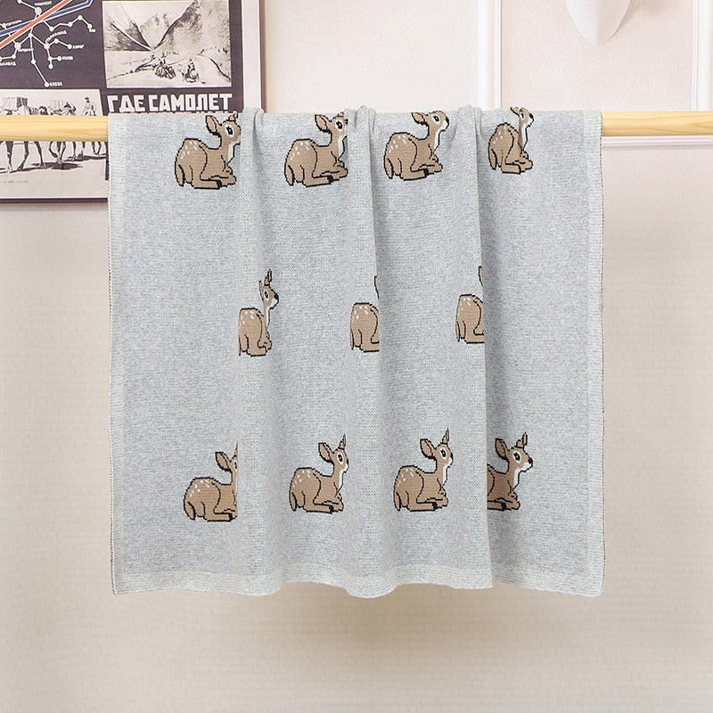 Baby Blanket -Deer  100*80CM