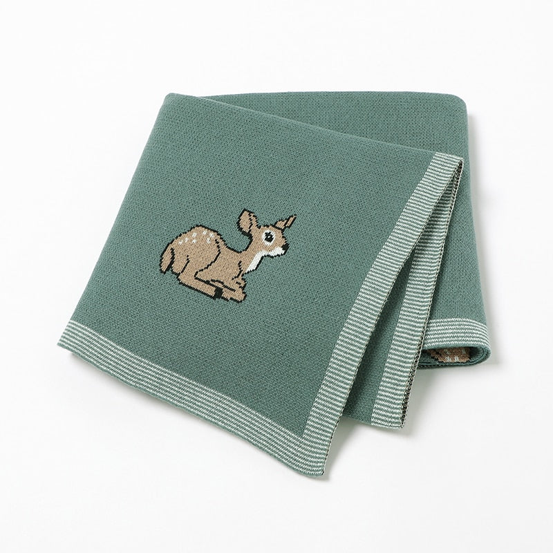 Baby Blanket -Deer  100*80CM