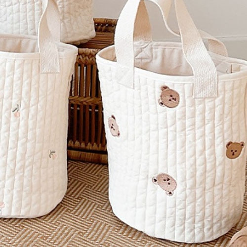 Embroidered Storage Cotton Bag