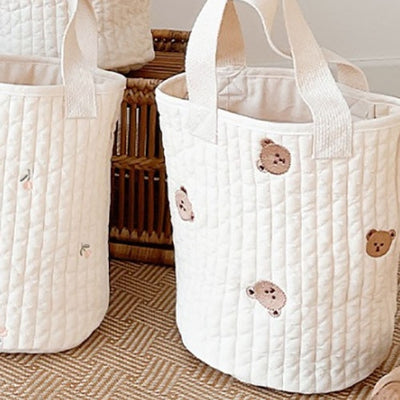 Embroidered Storage Cotton Bag