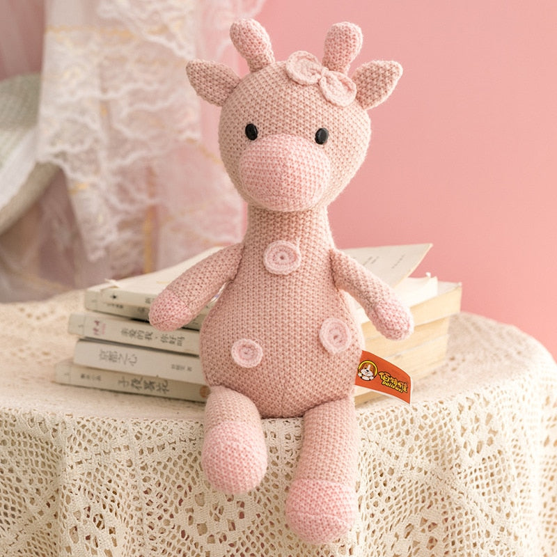 Woolen Animals Cotton Knitted Doll