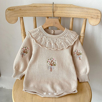 Embroidery Baby Sweater