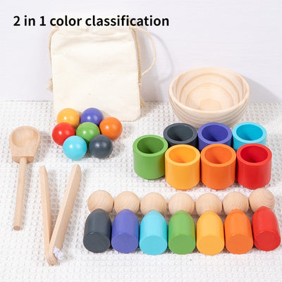 Baby Montessori Wooden Toy