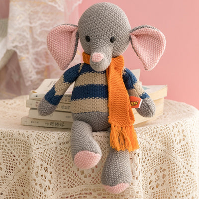 Woolen Animals Cotton Knitted Doll