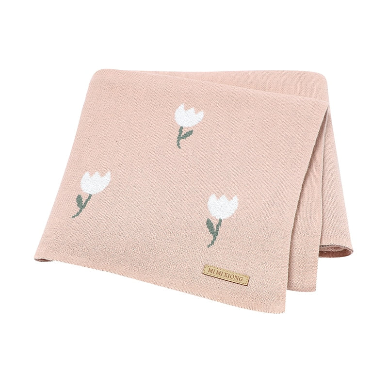 Baby Blankets- Flowers 100*80cm