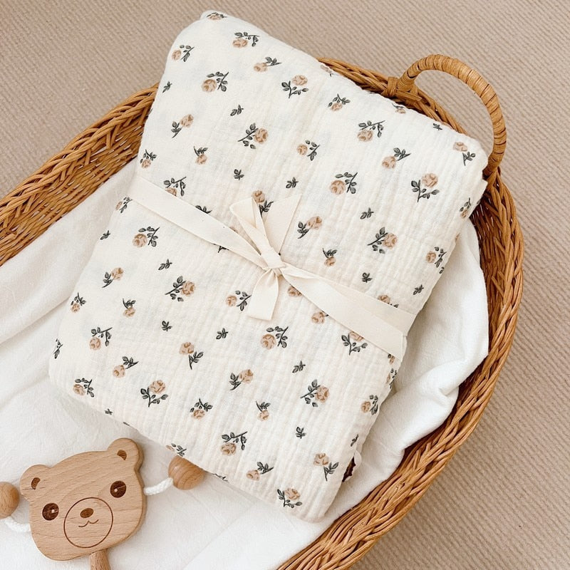 Baby Four-Layer Gauze Nap Blanket