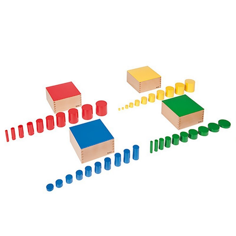 Montessori Wooden Cylinder Set Toys