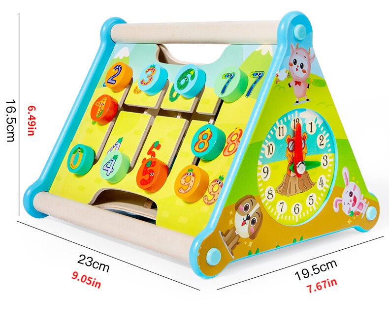 Wooden Montessori Busy Board Toys