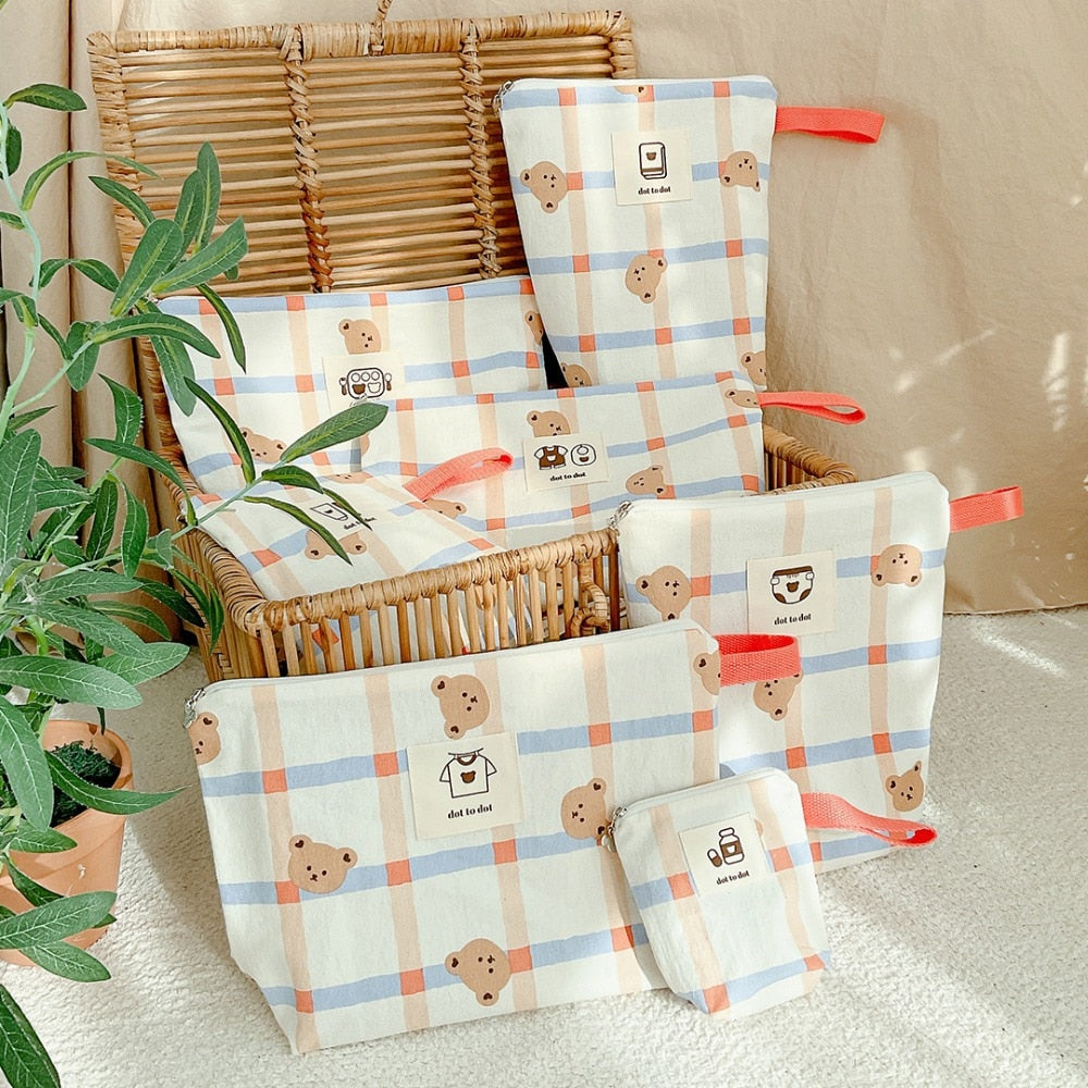 Canvas Storage Bags Set