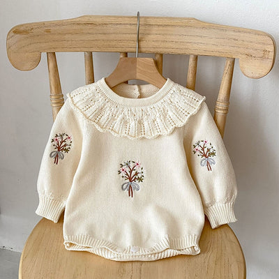 Embroidery Baby Sweater