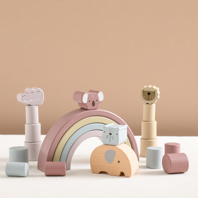 Montessori Wooden Balance Blocks