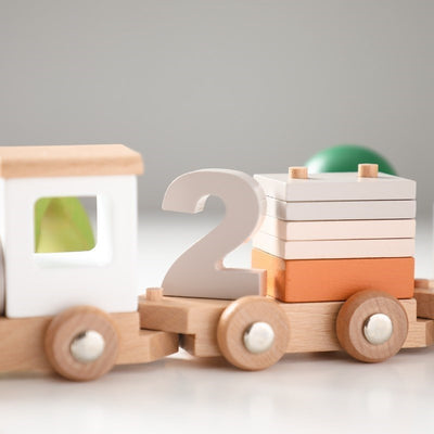 Montessori Toys Wooden Train