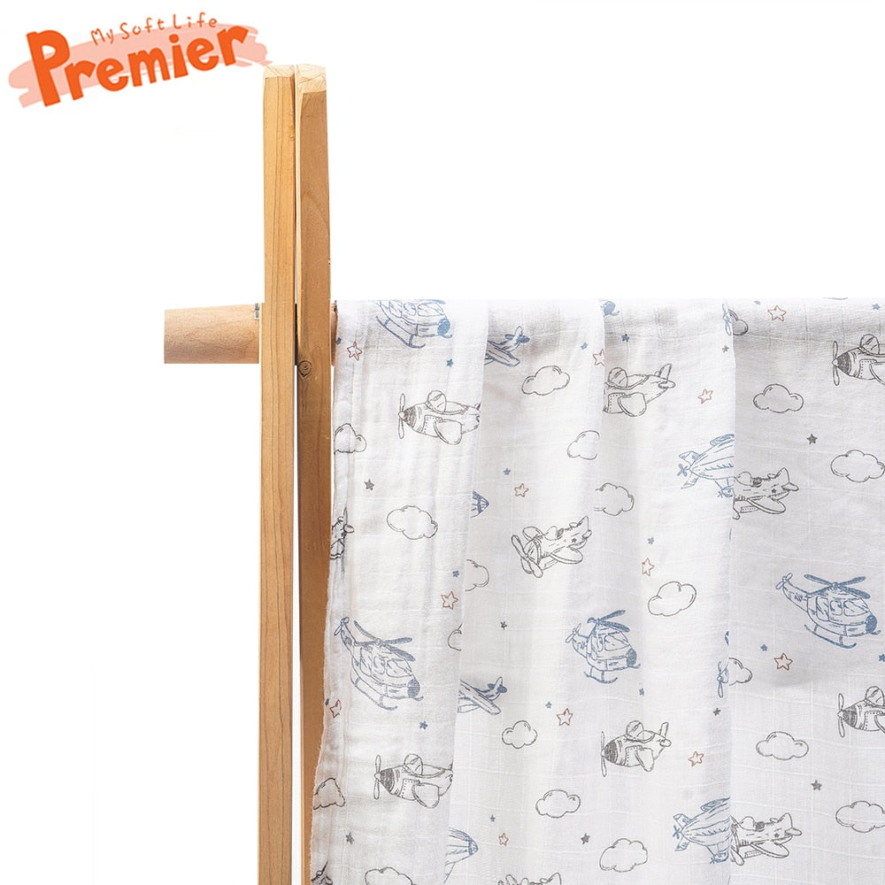 Print Bamboo blanket