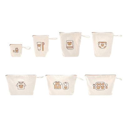 Canvas Storage Bags Set