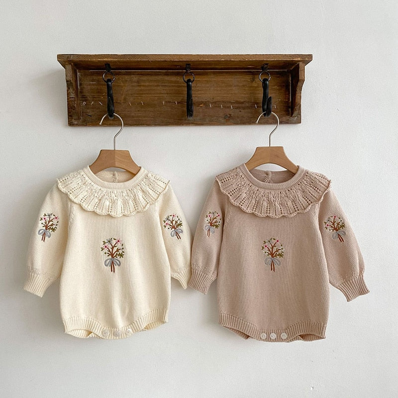 Embroidery Baby Sweater