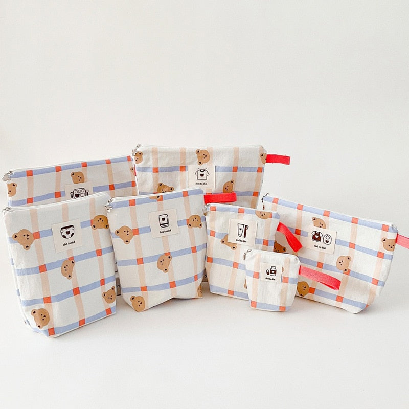 Canvas Storage Bags Set