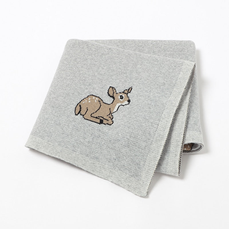 Baby Blanket -Deer  100*80CM