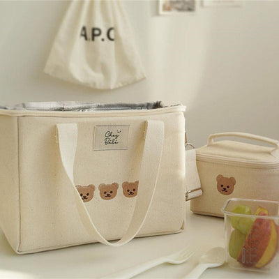 Bear Embroidery Bags