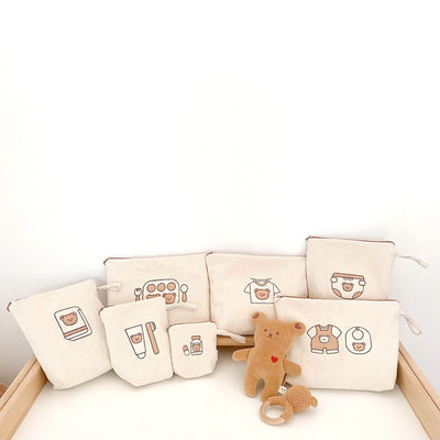 Canvas Storage Bags Set