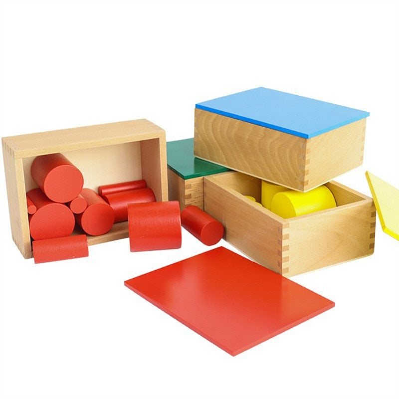 Montessori Wooden Cylinder Set Toys