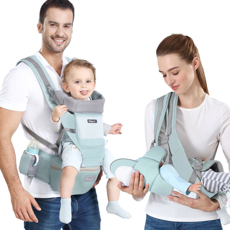 Cotton Sling Wrap Shoulder Kangaroo Bag With Hip Seat